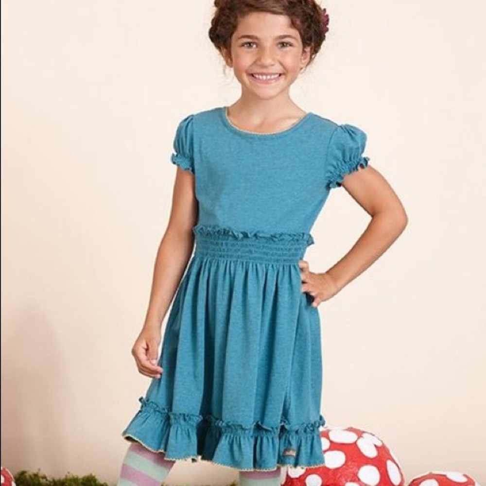 MatildaJane Make Waves Lap Dress-Turquoise/yellow